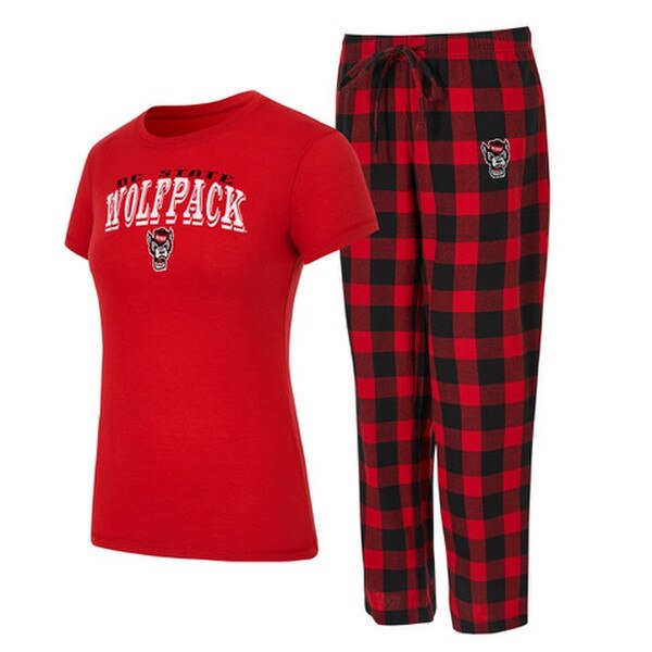 Black/Red Ladies Avondale Sleep Set